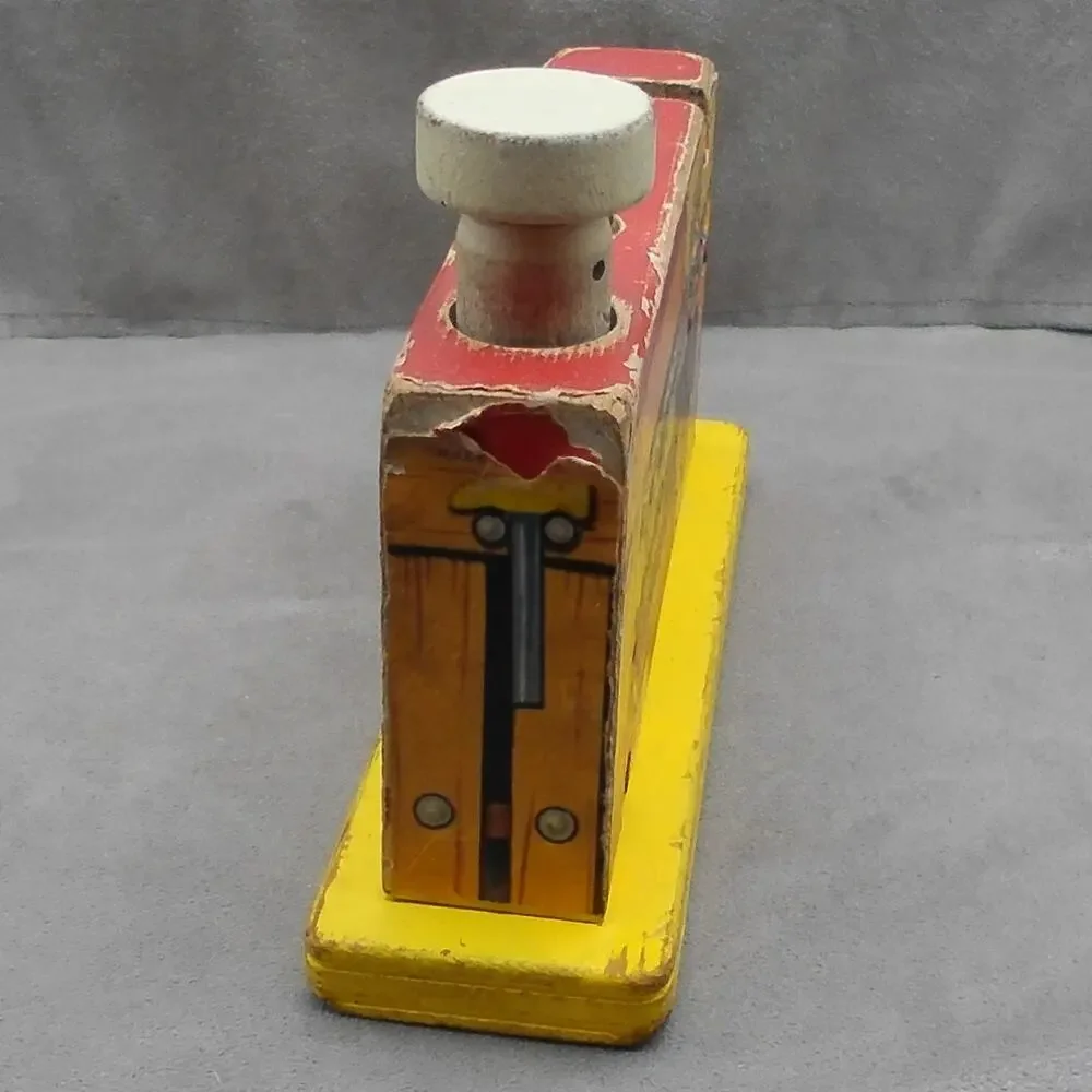 Fisher Price #728 Pound & Saw Bench No Hammer or Saw (1965-1967) Vintage